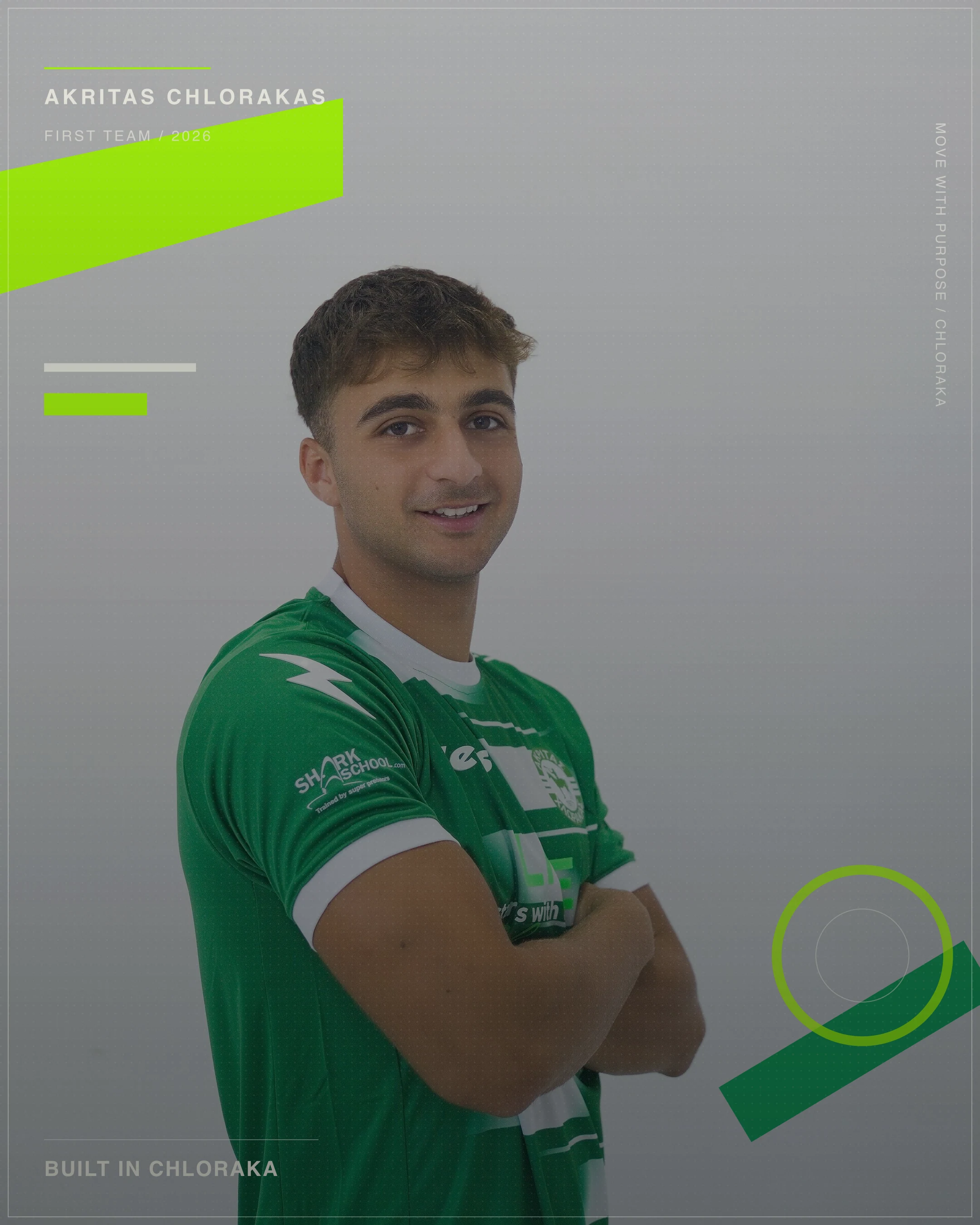 Marios Fasouliotis in official Akritas player hero artwork